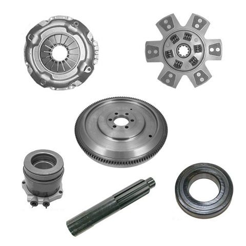 TS100 New Holland Tractor 13" Single Stage Heavy Duty Clutch Kit Assembly With 7 Pad Disc with Flywheel Assembly with 12X12 Transmission
